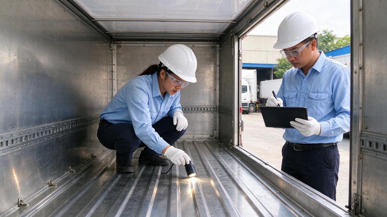 Kiểm tra và nghiệm thu sau vệ sinh