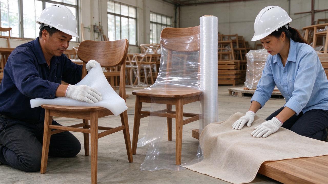 Vật liệu chống xước cho đồ gỗ khi vận chuyển