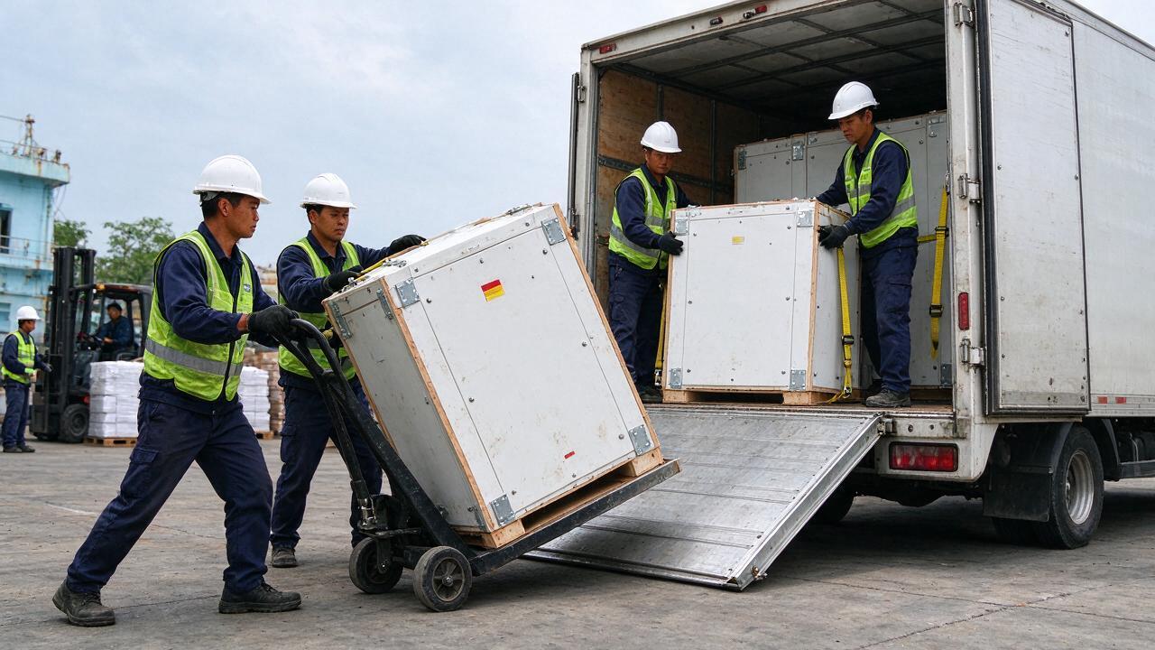 Vì sao cần bảo vệ thiết bị điện khi bốc dỡ?