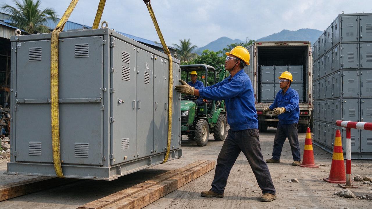 Định vị và cố định hàng hóa