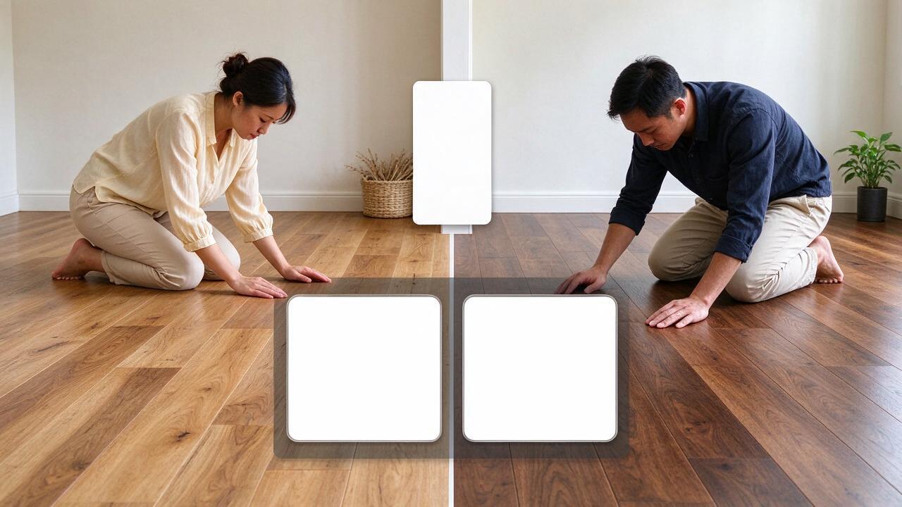 Bảng so sánh sàn gỗ công nghiệp và sàn gỗ tự nhiên